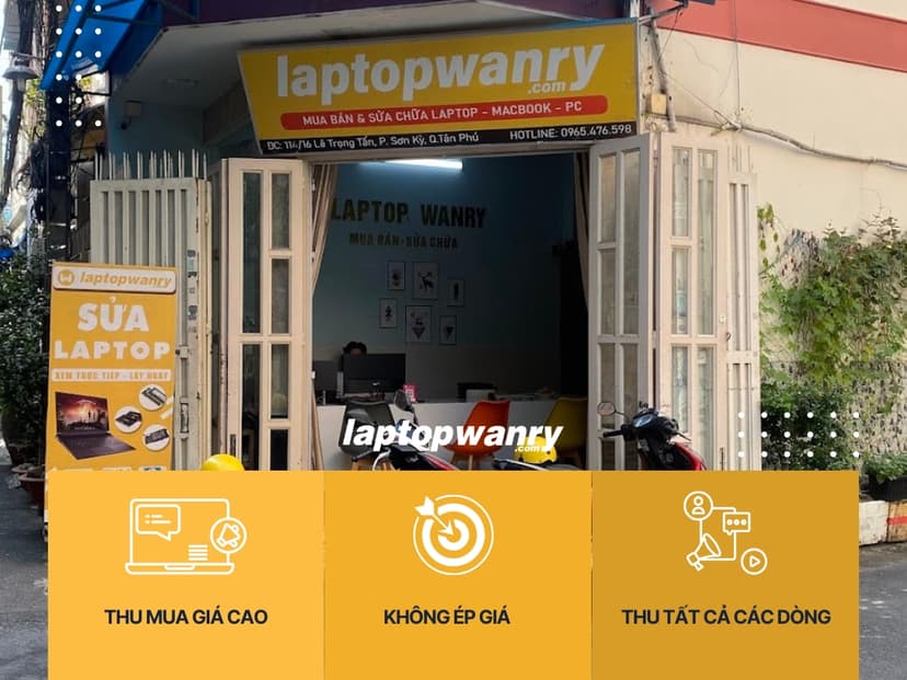 Giới Thiệu Dịch Vụ Thu Mua Laptop Cũ Tại LaptopWanry
